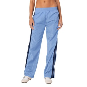 Pantalon de survêtement taille haute pour femme Pantalon de tous les jours en toile extensible confortable avec ceinture élastique et poches - Product Image 6