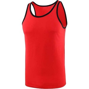 เสื้อกล้ามออกกำลังกายแขนกุดระบายอากาศได้ดีสำหรับผู้ชายเสื้อกล้ามใส่ไปยิมชุดออกกำลังกายผ้าฝ้ายสำหรับผู้ชาย - Product Image 4