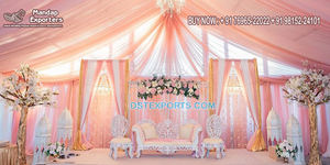 Decoración de escenario para bodas, escenario tradicional para bodas, gran boda, Tamil, Malasia - Product Image 5