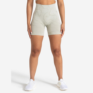 Nouveau Logo Personnalisé en Gros Femmes Scrunch Board Shorts Fitness Gym Yoga Taille Haute Sans Couture Respirant Workout Shorts - Product Image 5