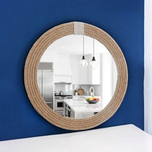 Modern minimalist, Decorative mosaic frame standing <b>mirror</b> Modern minimalist, Decorative mosaic frame standing <b>mirror</b> - Product Image 5