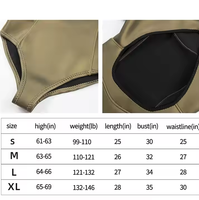 Trajes de neopreno de moda para hombres y mujeres, traje de neopreno corto de manga larga de una pieza para mujer, traje de neopreno de 2mm para buceo, surf, traje húmedo