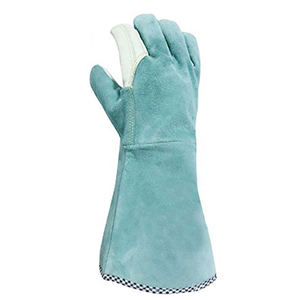Gants de soudage en cuir bon marché en gros avec protection des mains de haute qualité 100% - Product Image 5