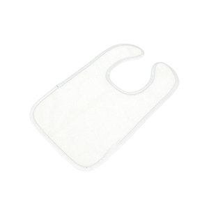 ผ้ากันเปื้อนผ้าฝ้ายนุ่มสําหรับทารกแรกเกิดสีดํา Unisex สําหรับทารก - Product Image 5