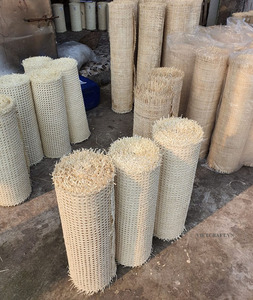 Hecho a mano de Vietnam Rattan Webbing Color Blanco/Rattan Cane/ Rattan Roll para hacer muebles - Product Image 4
