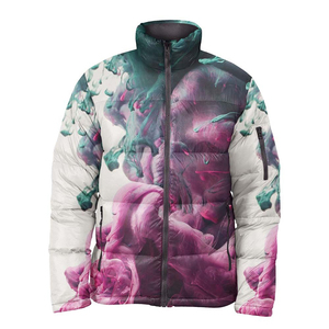 Pakistan Made Custom Design <b>Puffer</b> <b>Jacket</b> for Winter Wear Stand Collar <b>Thin</b> High Street Style Wholesale Sublimated <b>Puffer</b> <b>Jacket</b> - Product Image 5
