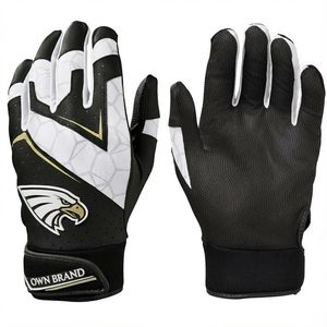 Guantes de Bateo de Softbol Personalizados para Hombre, de Piel de Cabretta Corta, Antideslizantes, con Agarre Antichoque, Precio al por Mayor - Product Image 5