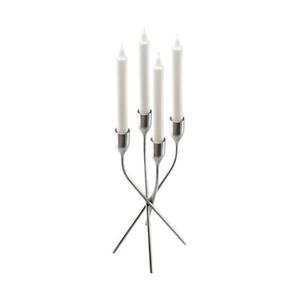 เชิงเทียนเหล็กสีทอง3ชิ้นทำจากโลหะสีทองหรูหราสำหรับตกแต่งบ้านที่วางเทียนทำจากเหล็กสีทองคุณภาพสูงสินค้าใหม่ล่าสุดสำหรับคริสต์มาส - Product Image 2