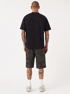 T-shirt de sport d'été pour hommes 100% coton Neck Fitness Top Casual Running Short Sleeve Muscle Sports Shirts - Product Image 2