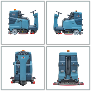 Máquina Eléctrica para Limpieza de Pisos de Concreto, Fregadora de Pisos Comercial, Fregadora de Pisos a Batería, Motor de 5 HP - Product Image 5