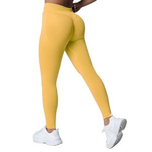 Leggings de Yoga de Cintura Alta para Mujer, Ropa Deportiva con Letras, Sin Costuras, Elásticas, Levanta Glúteos, Transpirables, Pantalones Deportivos para Mujer - Product Image 5