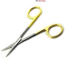 TC Micro Iris 4.5 \ "cong lưỡi thép không gỉ phẫu thuật kéo Hướng dẫn sử dụng tiêu chuẩn an toàn-MOL chứng nhận - Product Image 4