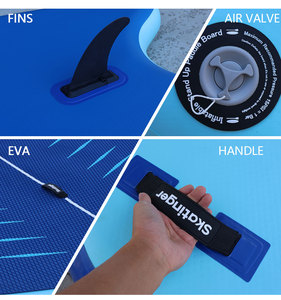 Planche de SUP <span class=keywords><strong>gonflable</strong></span> extra large <span class=keywords><strong>pour</strong></span> les activités de groupe, les excursions et l'utilisation commerciale, planche à pagaie motorisée - Product Image 2