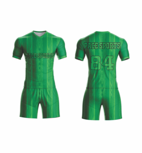 Ensemble d'uniformes de football/football personnalisables en Offre Spéciale Vêtements grande taille respirants à manches courtes - Product Image 5