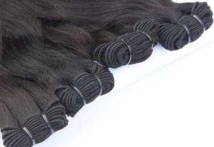 Cabello Indio Virgen con Puntas Gruesas, No Apto para Teñir - Product Image 5