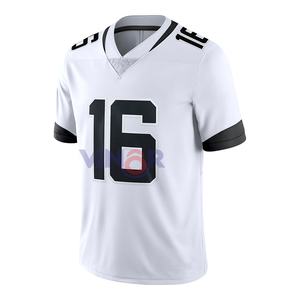 Maillot de football américain personnalisé 2025 avec manches courtes Style usine Sublimation OEM Design entretenu maillot de football américain - Product Image 1