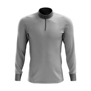 เสื้อกันหนาวมีซิปครึ่งส่วนเป็นมิตรต่อสิ่งแวดล้อมผ้าอย่างยั่งยืนเสื้ออเนกประสงค์สำหรับการใช้งานในชีวิตประจำวันจากปากีสถาน - Product Image 4