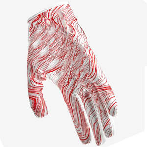Gants de football américain les plus vendus Logo de couleur personnalisé Léger écologique de haute qualité Prix bon marché Conception personnalisée - Product Image 6