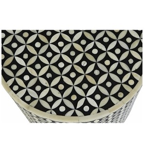 High Quality Extendable Bone Inlay Side <b>Stool</b> Resin Coffee Table <b>for</b> Outdoor Living Room & Bedroom Hot Sale Home Decor - Product Image 4