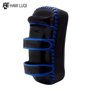 Vente en gros personnalisé OEM Muay Thai Kick Pads Protecteur de boxe Rembourrage lourd Thai Pads Arts martiaux Taekwondo Training - Product Image 2