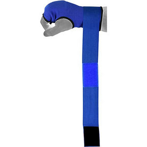 Gants de boxe rembourrés en gel personnalisés et bandages élastiques rapides pour les sports masculins, gants en gel respirants - Product Image 3