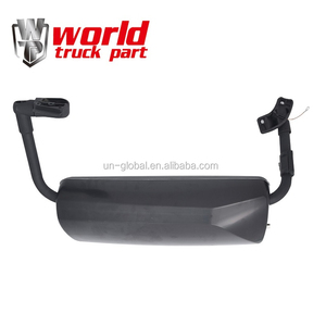 Pièces de rechange pour <span class=keywords><strong>camion</strong></span> <span class=keywords><strong>semi</strong></span>-remorque 82715402, pièces de rechange pour carrosserie, 2004-2016 VNL, rétroviseur noir avec support - Product Image 4