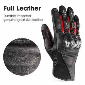 Nuevo diseño de moda etiqueta privada Material duradero guantes de moto personalizar guantes de moto de calidad superior - Product Image 2