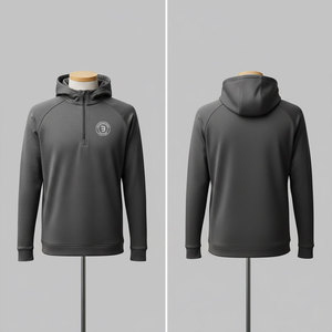 เสื้อกอล์ฟน้ำหนักเบาสำหรับผู้ชาย ผ้าโพลีเอสเตอร์/คอตตอนยืดหยุ่น ระบายความชื้น เหมาะสำหรับฤดูหนาว - Product Image 3