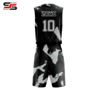 Maillot de basket-ball imprimé par sublimation de haute qualité uniformes et maillots de basket-ball pour adultes, polyester, vêtements de sport - Product Image 2
