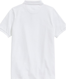 เสื้อยืดโปโลสำหรับเด็กผู้ชายเสื้อโปโลผ้าฝ้ายแบบพรีเมี่ยมแขนสั้นแบบปรับแต่งได้ - Product Image 3
