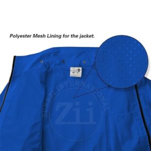 Veste de sécurité réfléchissante jaune personnalisée, tissu sergé Oxford, haute visibilité, vêtements de travail de construction, sécurité, imperméable, ANSI - Product Image 4