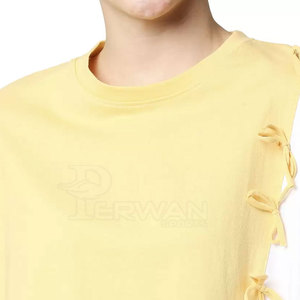 Nueva llegada Venta directa de fábrica Camisetas de mujer Diseño de logotipo personalizado Venta en línea Camisetas de mujer - Product Image 6