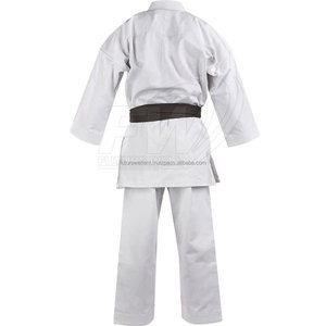Uniforme de Karate para hombres de uso de lucha de entrenamiento de Color blanco hecho a medida de alta calidad profesional a la venta - Product Image 4