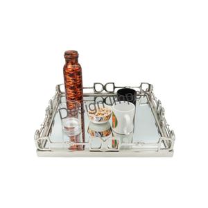 ถาดกระจกสไตล์นักขี่ม้าถาดเสิร์ฟคุณภาพสูงและขอบจานม้าดีไซน์รูปม้าถาดตกแต่งบ้านงานฝีมือ - Product Image 6