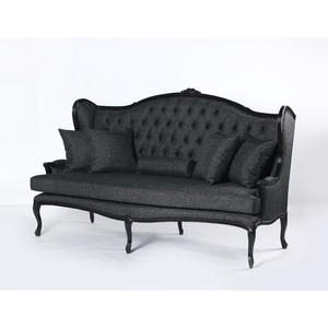 Sofá para Sala de Estar, Número de Serie 2307, Hecho de Madera de Caoba con Espuma Gruesa y Suave y Tela Suave - Product Image 1