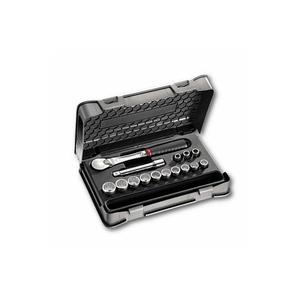 Usag 15-Piece Assortment of Hexagonal <b>Sockets</b> in ABS Case Durable and Versatile <b>Socket</b> Set - Product Image 1