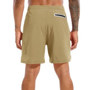Short respirant à séchage rapide Logo personnalisé Short d'entraînement pour hommes Summer Fitness Sports Basketball Gym Mesh Shorts avec poche - Product Image 4