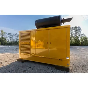 Used 250kW <b>Three</b>-Phase Silent Type Diesel Generator Set 120/208V Auto Start ATS Commercial Standby Backup Power GS-089846 - Product Image 2