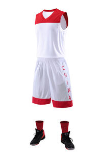 เสื้อบาสเก็ตบอลแบบซับลิเมชั่นสั่งทำพิเศษ 100% โพลีเอสเตอร์ ระบายอากาศได้ดี ไซส์พลัส สำหรับผู้ใหญ่ทุกเพศ ชุดบาสเก็ตบอลทีม ขายส่งโดยตรง - Product Image 5