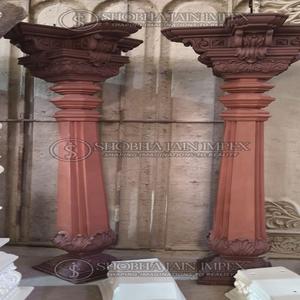 Petit pilier traditionnel du sud de l'Inde pour mandap - Product Image 2