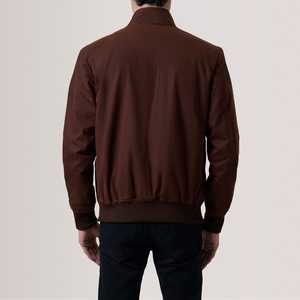 Hommes toile homme vestes non à capuche extérieur durable coton veste d'hiver vêtements de travail manteau élégant vêtements d'extérieur décontractés - Product Image 2