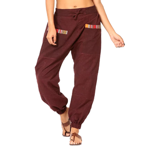 Femmes hiver Yoga barboteuse Aladdin pantalon confortable trémie droite Harem Leggings cordon respirant plat Design classique - Product Image 1