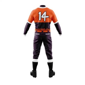 Uniformes de Béisbol Personalizados para Entrenamiento de Equipos, Camiseta 100% Poliéster, Antibacteriana, de Secado Rápido, Transpirable, Diseño de Tela Premium, Deportiva - Product Image 5