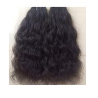 Hamson HAM-0308 Mèches de cheveux humains brésiliens vierges bruts ondulés de qualité supérieure, extensions de cheveux en vrac à double trame machine, 100g