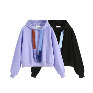 Sudadera con Capucha Extra Grande de Manga Larga para Mujer, de la Mejor Calidad, Personalizada, Deportiva, de Invierno, Cómoda, de Punto, Estampada, Informal - Product Image 6