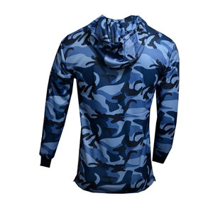 Sweat à capuche zippé personnalisé en polyester 100 % premium, imprimés brodés uniques, écologique et respirant pour la chasse hivernale et le streetwear - Product Image 2