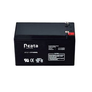 Batterie au plomb scellée rechargeable de qualité industrielle 6V 12Ah pour système d'urgence - Product Image 2