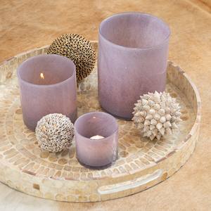 Plateau en nacre de haute qualité, plateau de service rond en coquille Capiz comme Table basse adapté à la Table à manger et aux vacances - Product Image 3