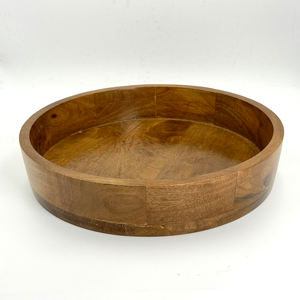 Plateau de service en bois artisanal, accessoire de vaisselle rustique, écologique, faible MOQ pour le meilleur prix de gros - Product Image 2