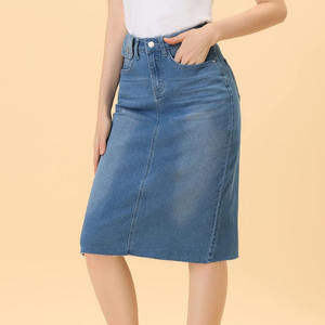 Nouvelle jupe en jean élégante pour femmes, mode décontractée, look moderne, commande en gros, jupe en jean pour femmes - Product Image 6